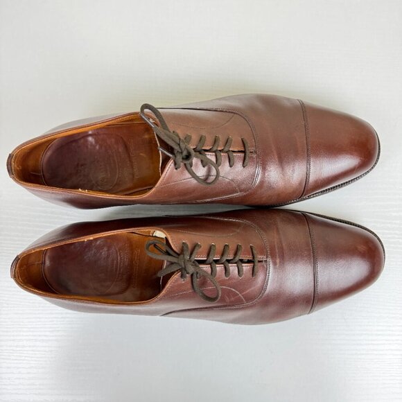 Church\'s Consul Bleached Calfskin Custom Grade Oxford Brown Leather main image 8